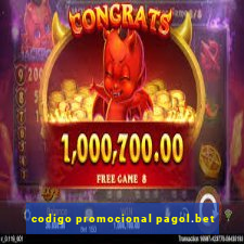 codigo promocional pagol.bet